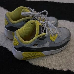 Nike Kids' Sneakers in Gray and Yellow